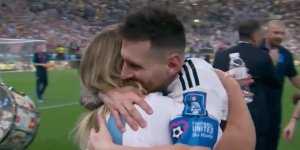 Quién es Antonia Farías, la mujer con la que Messi se fundió en uno de los abrazos más emotivos tras consagrarse campeón del mundo