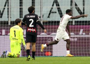 Torino sacó la casta para eliminar a un Milan sin ideas en la Copa de Italia