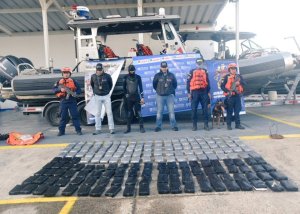 Incautaron más de 185 kilos de cocaína en Cartagena que iban para EEUU