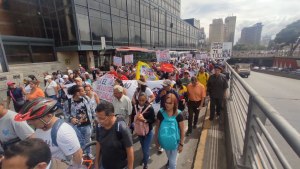“Rompimos con el régimen”: El PCV se unió a la marcha de los trabajadores este #23Ene (VIDEO)