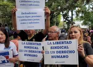 Docentes tachirenses iniciaron el año protestando en las calles de la entidad (VIDEOS)