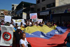 Protestas del sector educativo por sueldo justo no cesaron esta semana en Guárico