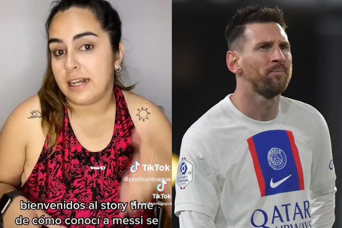 “Hola, yo soy Messi”: Fue a tramitar su pasaporte para viajar a Disney y se encontró con el astro del fútbol (VIDEO)