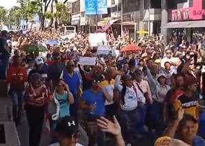 Gremios desbordaron las calles en Monagas este #23Ene para darle “un parao” a los abusos laborales del chavismo