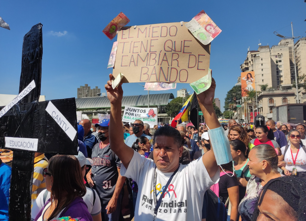Red Sindical Venezolana denunció ataques e intimidación de Maduro contra sus dirigentes