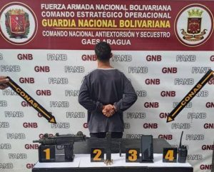 Detenido alias “el Burrito”, miembro de peligrosa banda homicida en Las Tejerías