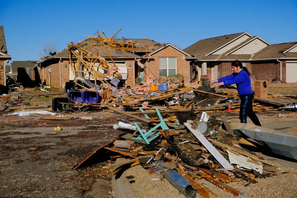 Tornados arrasan con Oklahoma: Un muerto y 15 heridos fue el saldo devastador de los potentes vientos