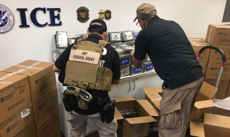 Incautaron 45 kilos de cocaína en una embarcación en Puerto Rico