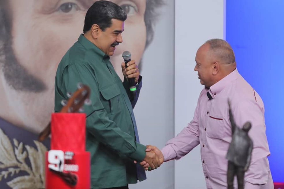 El chiste del año: Maduro elogió al show de Diosdado por mostrar “la cara verdadera” de sus críticos