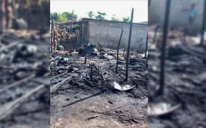 Tres niños murieron calcinados tras el trágico incendio de su vivienda en Sucre