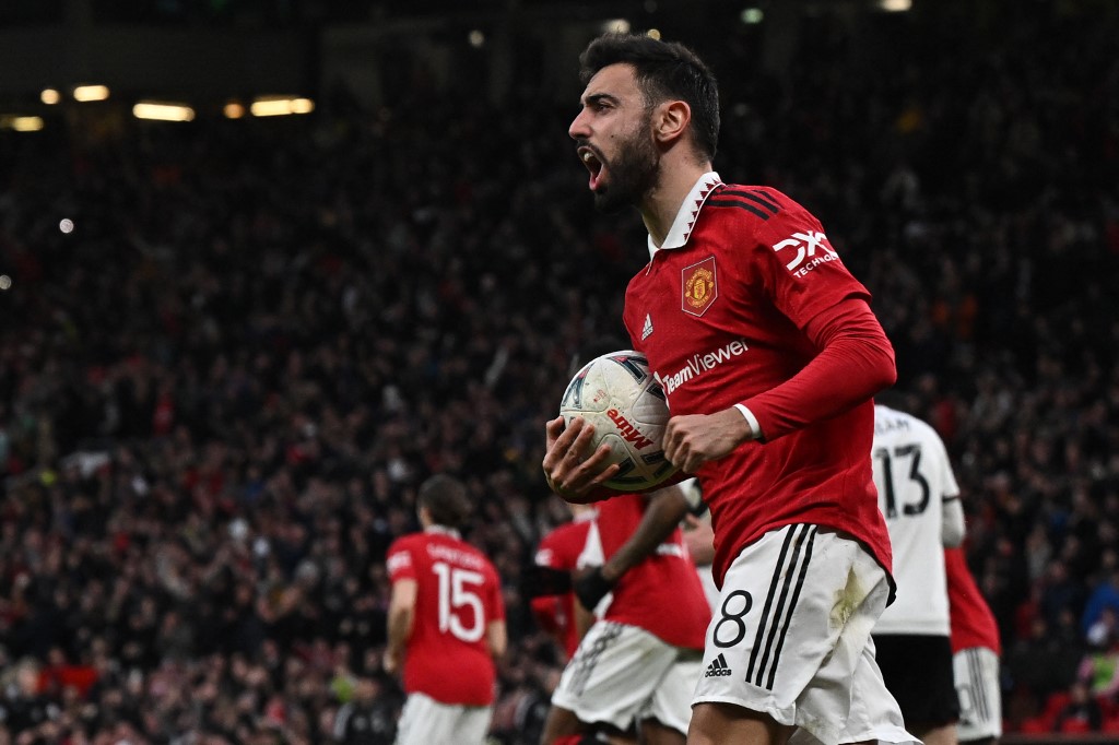 Manchester United remontó ante el Fulham y clasificó a semifinales de la FA Cup