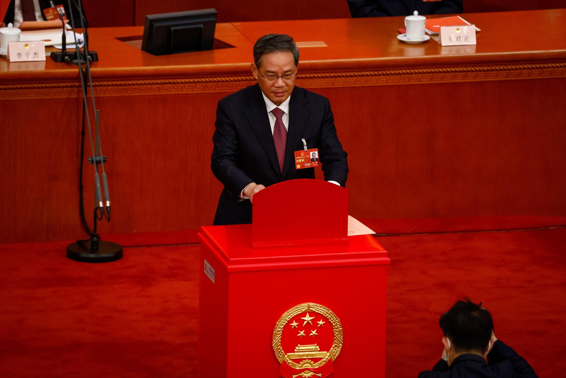 Li Qiang, número dos del Partido Comunista, designado nuevo primer ministro de China
