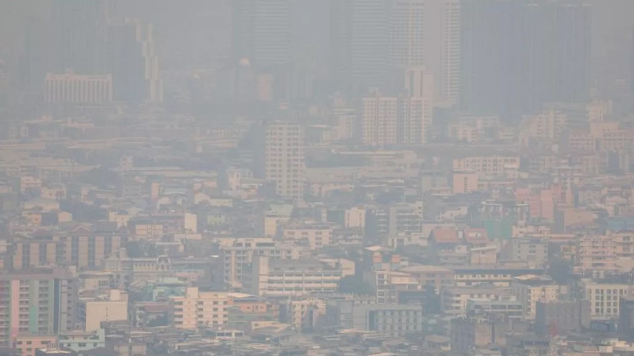 Más de dos millones de personas han enfermado en Tailandia por contaminación en el aire en lo que va de 2023