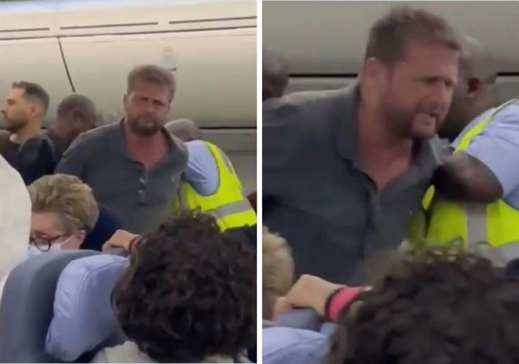 Un pasajero violento obliga a un vuelo desde Venezuela con destino Madrid a aterrizar en Barbados (Video)