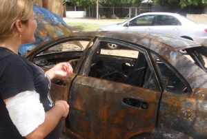 Epidemia de incendios de carros en Venezuela, entre cuestionamientos a la gasolina (Fotos)