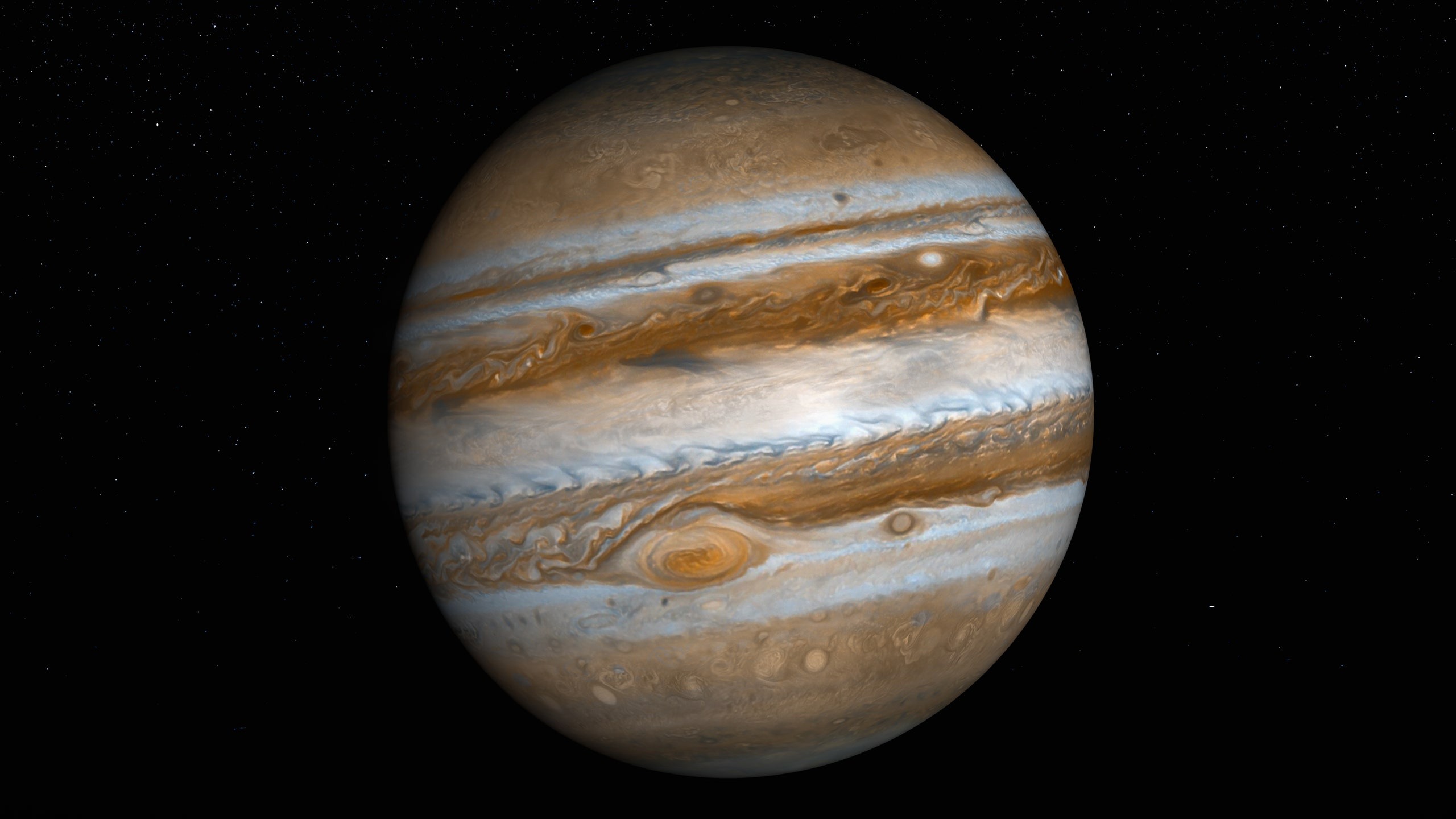 La imagen de un rayo fantasmal que captó la Nasa en Júpiter