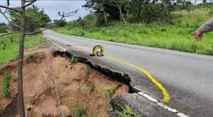 Deteriorada la Troncal 5 en Barinas con tres fallas de bordes en el municipio Zamora