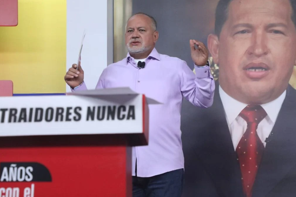 “Ni por las buenas, ni por las malas”: Diosdado Cabello amenazó a sus rivales políticos