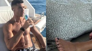 Sale a luz la verdadera razón por la que Cristiano Ronaldo se pinta las uñas de los pies
