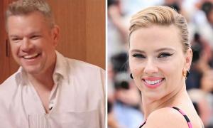 Matt Damon dijo que besar a Scarlett Johansson “fue un infierno”… ¿por qué?