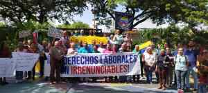 “No tengo para hacer ni agua con azúcar”: Trabajadores en Valencia exigen reivindicaciones laborales