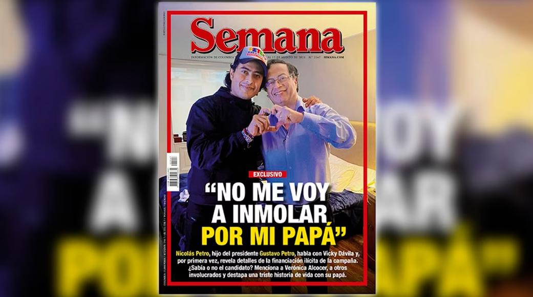 Semana: “No me voy a inmolar por mi papá”, Nicolás Petro habla en exclusiva con Vicky Dávila