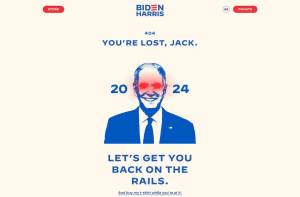 Biden usa su propio meme “Dark Brandon” para financiar su campaña electoral en EEUU