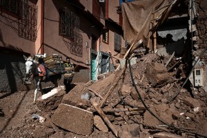 La lluvia en Marruecos agravará el caos tras el terremoto al convertir el adobe en barro