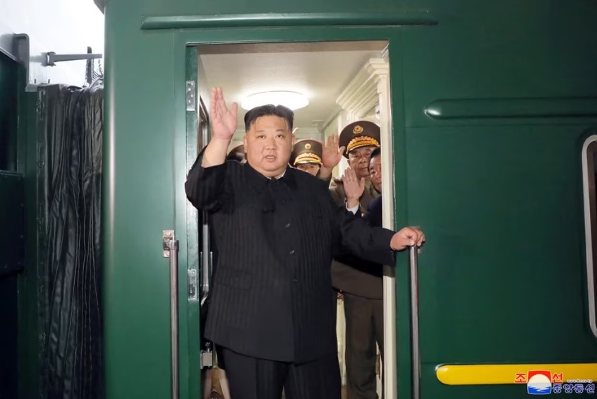 El tren de Kim Jong-un se dirige hacia la región rusa de Jabárosk