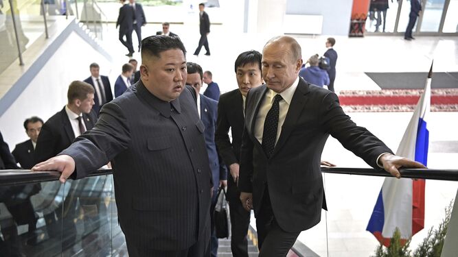 Putin y Kim abordarán “temas sensible” en su cumbre en Rusia, dice el Kremlin