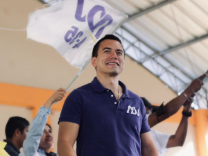 “Hoy ganamos”: las declaraciones del candidato Daniel Noboa tras votar en las elecciones de Ecuador