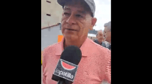Militar retirado viajó en moto desde Santa Bárbara de Barinas a San Cristóbal para votar en la Primaria (VIDEO)