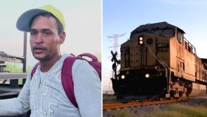 “Sentí miedo de morir”: Venezolano relató cómo viajó entre las ruedas de un tren para llegar a EEUU (VIDEO)