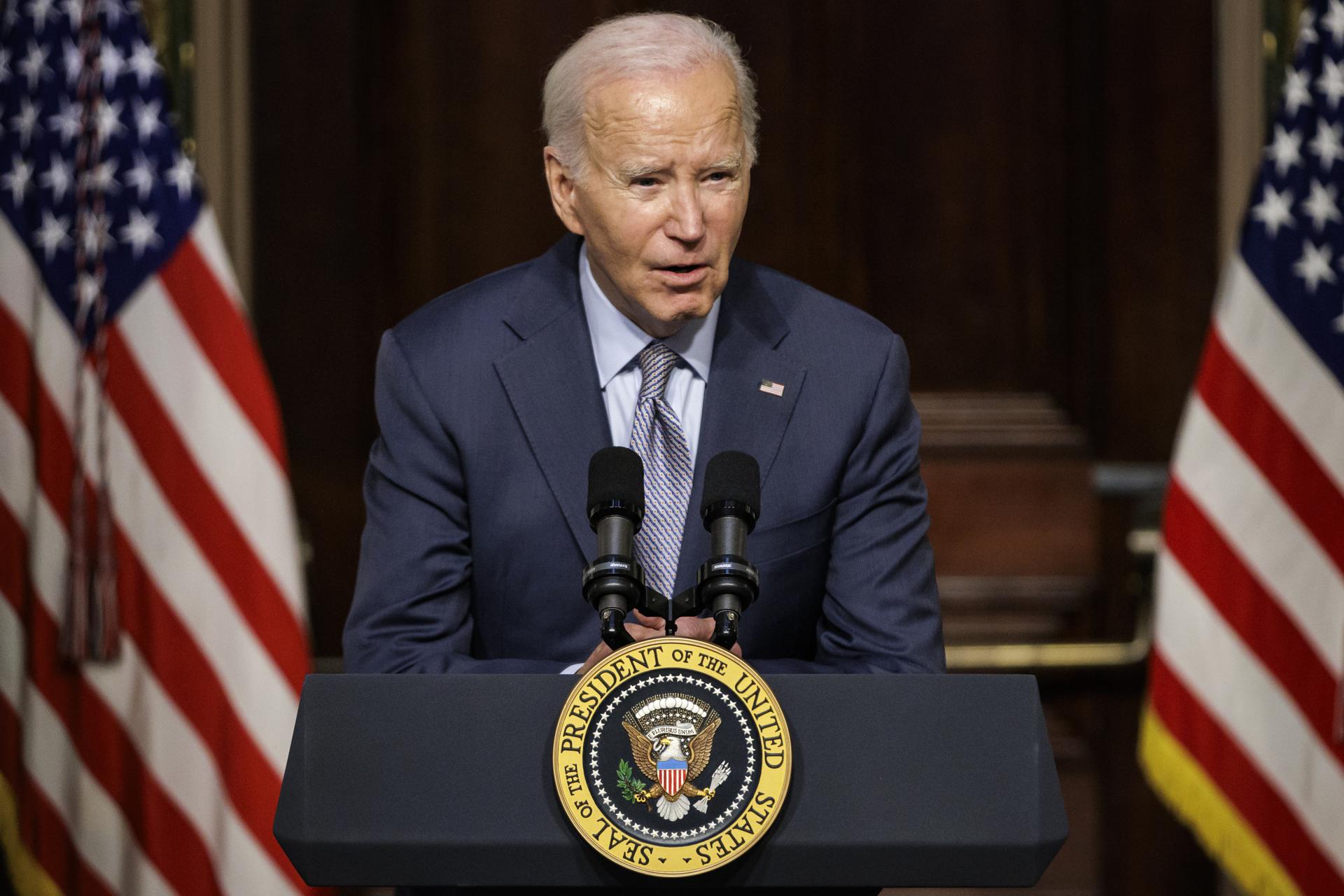 Biden instó a mantener abierto el ingreso de ayuda humanitaria a Gaza