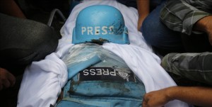 Al menos 21 periodistas han muerto en los combates de Gaza