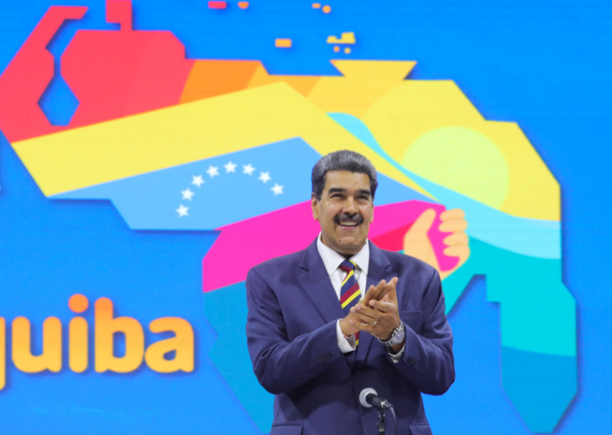 Maduro: Venezuela defenderá su mapa territorial “completo” en “todos los espacios”