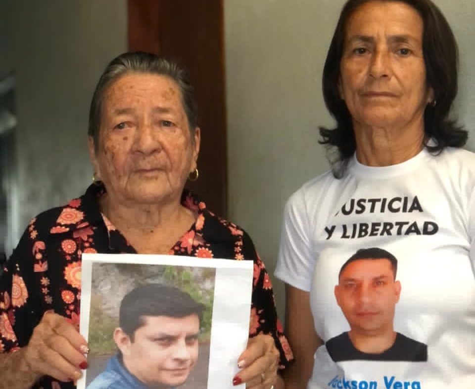 Familiares de Jackson Vera suplican libertad para todos los presos políticos de Venezuela