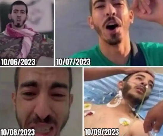 El tiktoker de Hamás que resulta des-herido, celebra, llora y hasta es padre, radiólogo y periodista durante la guerra