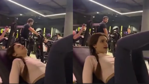 VIDEO: una joven se hizo VIRAL por gemir en un gimnasio para ver cómo reaccionaban los hombres