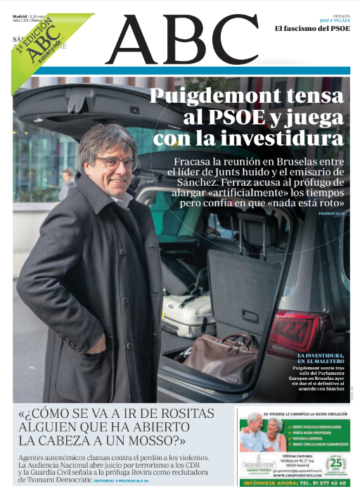 Portadas de la prensa internacional de este sábado 4 de noviembre de 2023