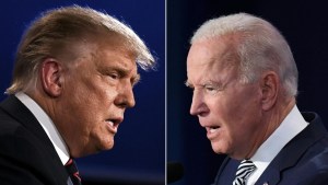 Trump se fortalece entre los indecisos y le gana a Biden en encuesta sobre las presidenciales de 2024