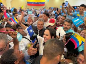 María Corina Machado pidió a los venezolanos confianza y foco para las presidenciales de 2024