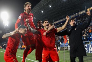 Isaac Romero acabó con el sueño del Getafe en la Copa del Rey