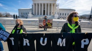 La Corte Suprema ve con recelo vetar a Trump de las elecciones