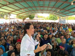 María Corina Machado denounces Chavismo from Calabozo, Venezuela (VIDEO)