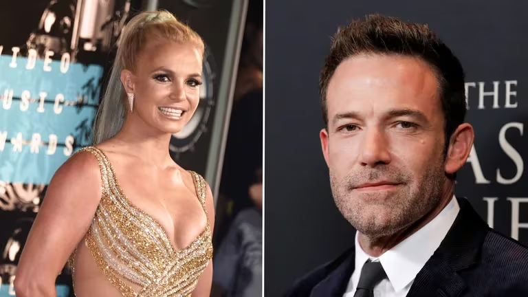 Britney Spears afirmó haberse besado con Ben Affleck después de publicar una antigua foto que luego borró