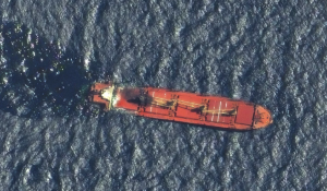 EEUU advierte del riesgo medioambiental de un buque hundido por los hutíes en el Mar Rojo