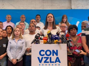 María Corina Machado se las cantó al chavismo: Nadie nos saca de la ruta electoral