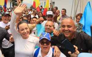 “No hay sustituto, pronto estaremos aquí como presidente”: María Corina Machado en Altamira de Cáceres en Barinas