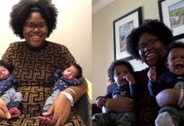 Un caso sin antecedentes: en 10 meses mujer de Florida fue madre de dos pares de gemelos